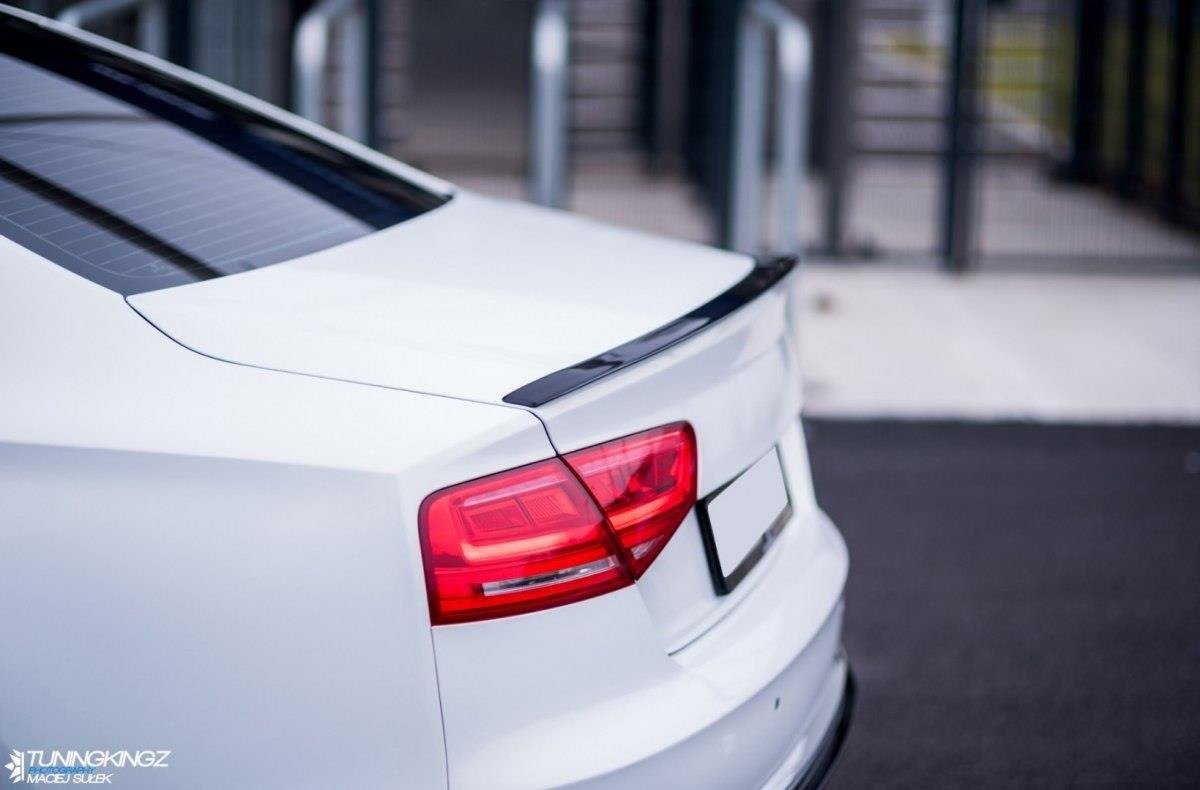 Spoiler-Cap-Audi-A8-D4---Gloss-Black