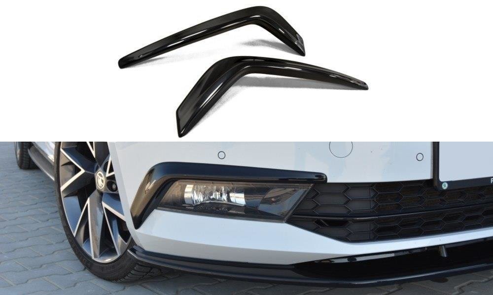 Frames-For-Lights-Skoda-Superb-MK3---Gloss-Black