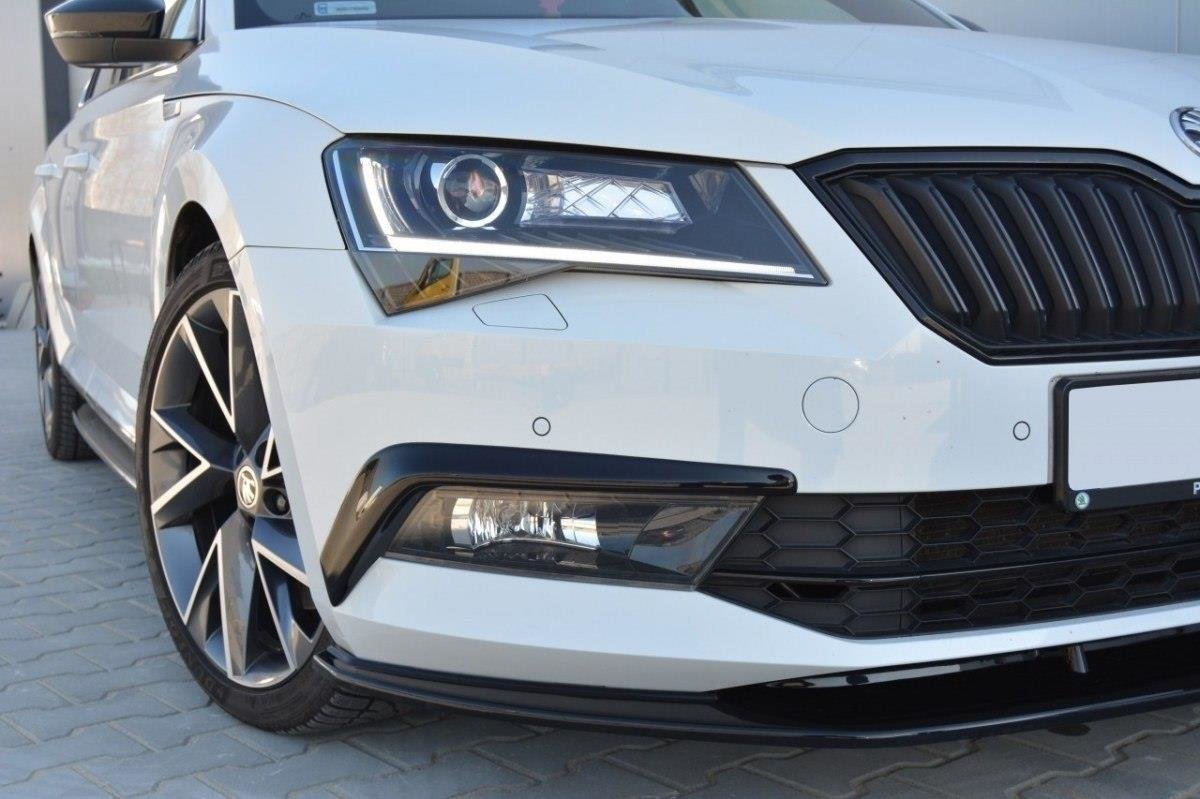 Frames-For-Lights-Skoda-Superb-MK3---Gloss-Black