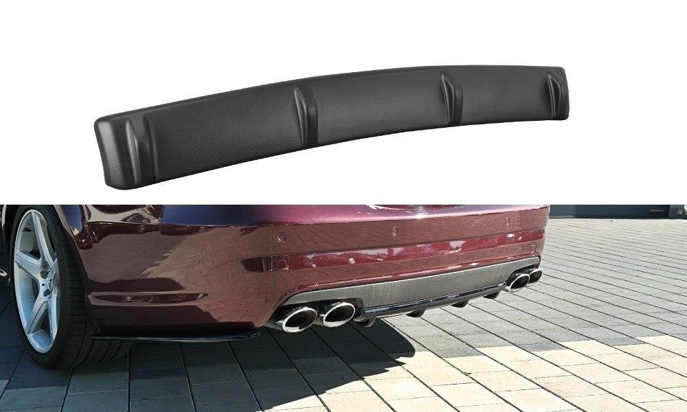 Rear-Valance-Mercedes-CLS-C219-55AMG---Gloss-Black