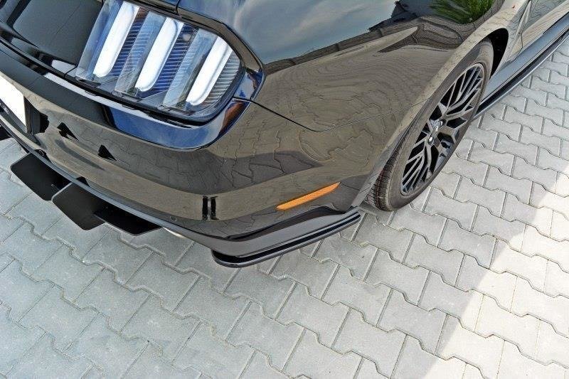 Rear-Side-Splitters-Ford-Mustang-GT-MK6---Gloss-Black
