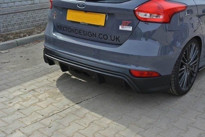 Rear-Valance-Ford-Focus-ST-MK3-FL-(RS-Look)---Gloss-Black