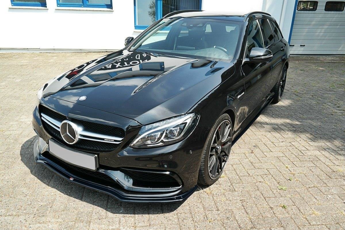 Front-Splitter-V.1-Mercedes-C-CLass-S205-63AMG-Estate-T