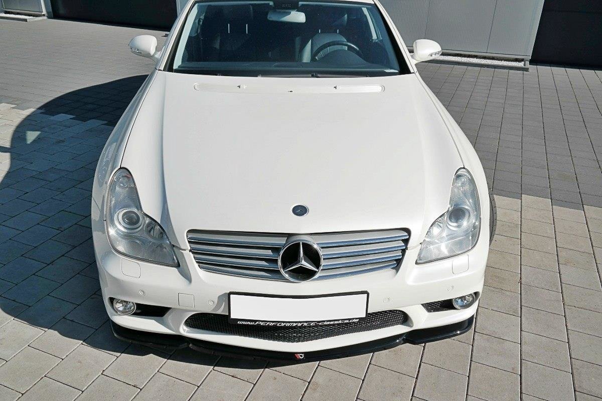 Front-Splitter-V.1-Mercedes-CLS-C219-55AMG---Textured