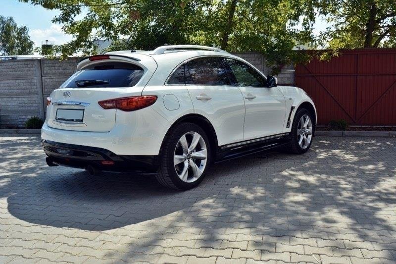 Side-Skirts-Diffusers-Infiniti-Qx70---Gloss-Black