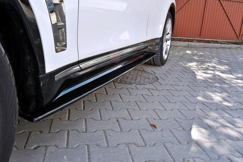 Side-Skirts-Diffusers-Infiniti-Qx70---Gloss-Black