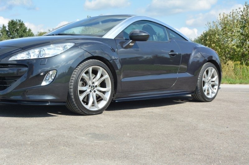 Side-Skirts-Diffusers-Peugeot-RCZ---Gloss-Black