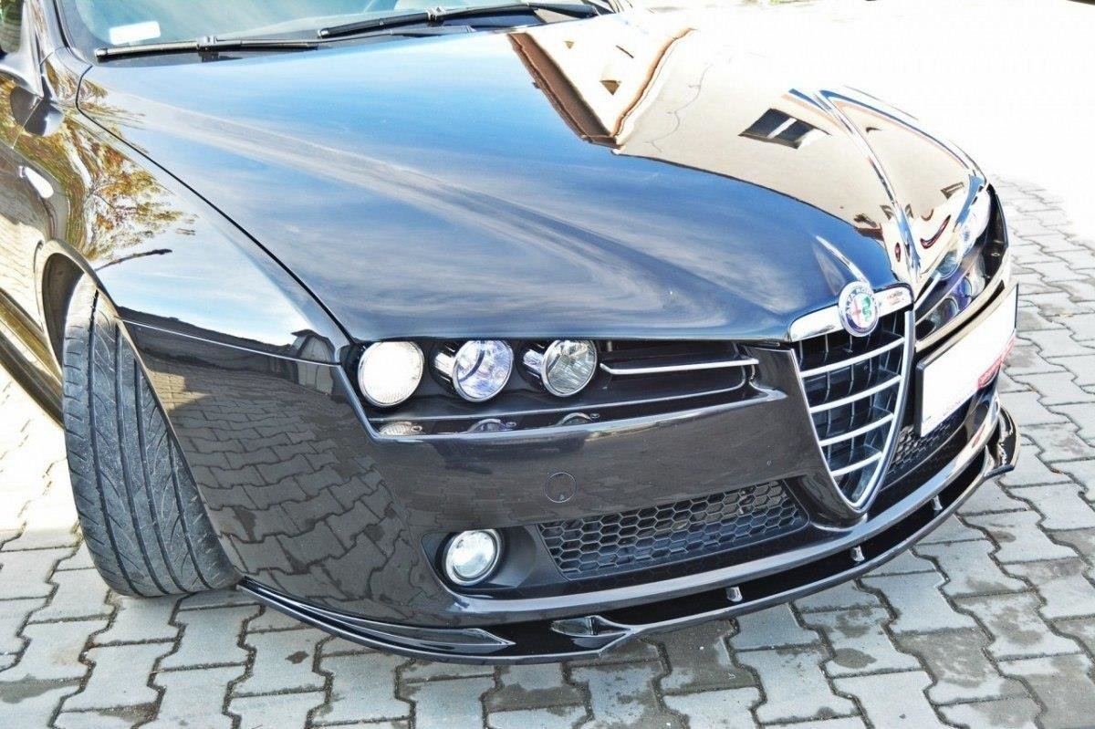 Front-Splitter-V.1-Alfa-Romeo-159---Gloss-Black