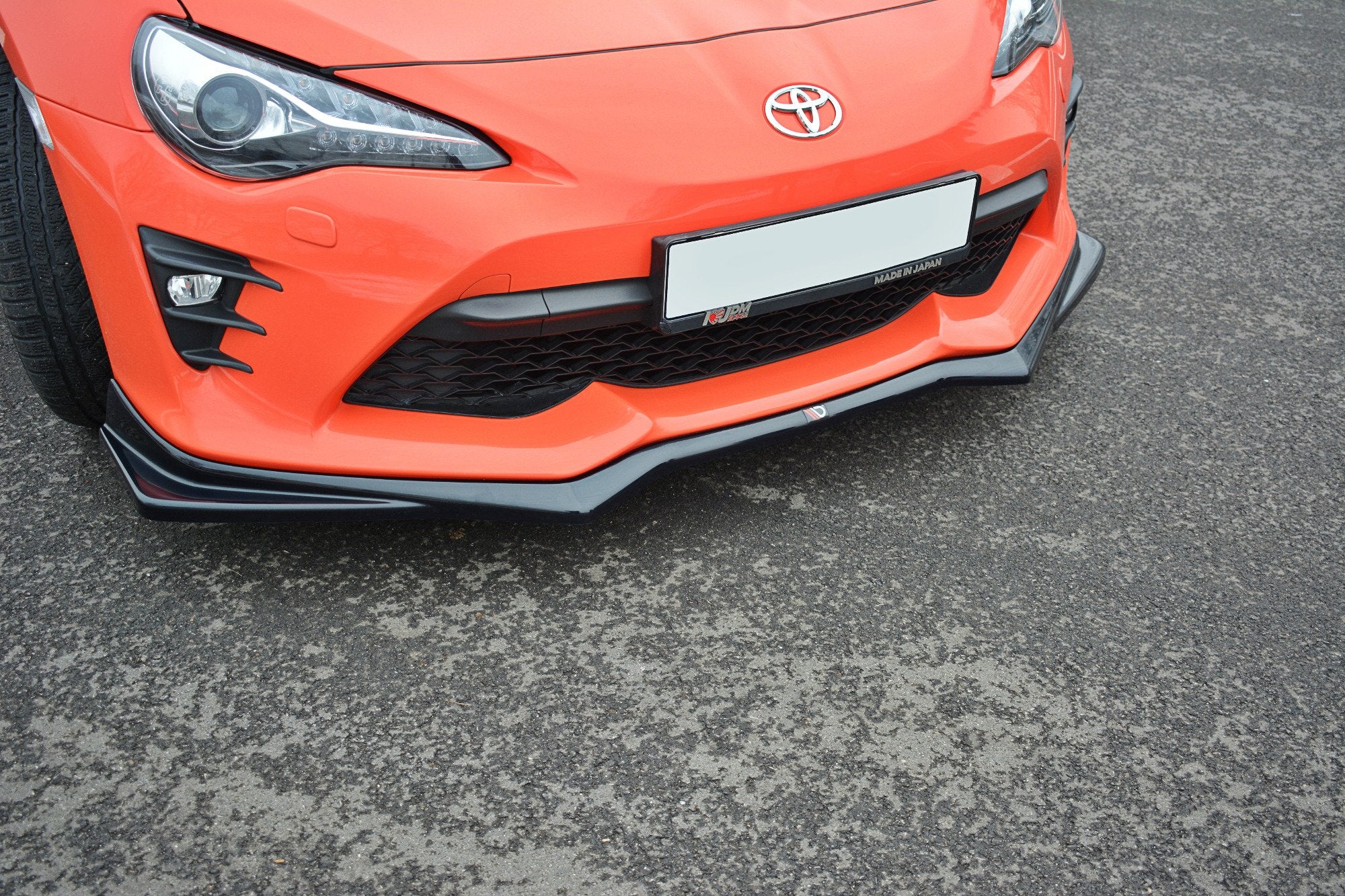Front-Splitter-V.2-Toyota-GT86-Facelift---Gloss-Black