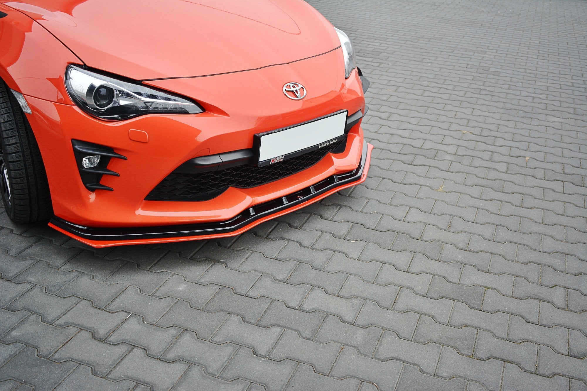 Front-Splitter-V.4-Toyota-GT86-Facelift---Gloss-Black
