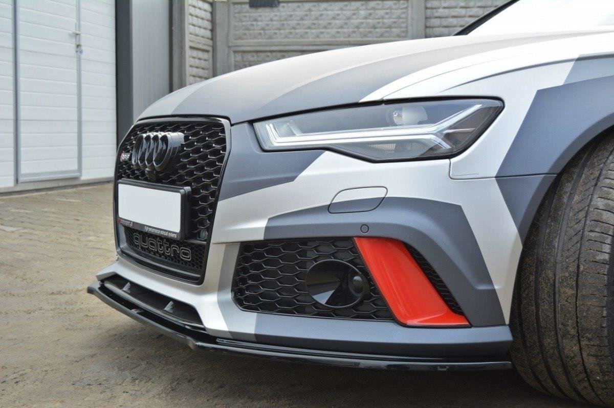 Front-Splitter-V.1-Audi-RS6-C7-/-C7-FL---Gloss-Black