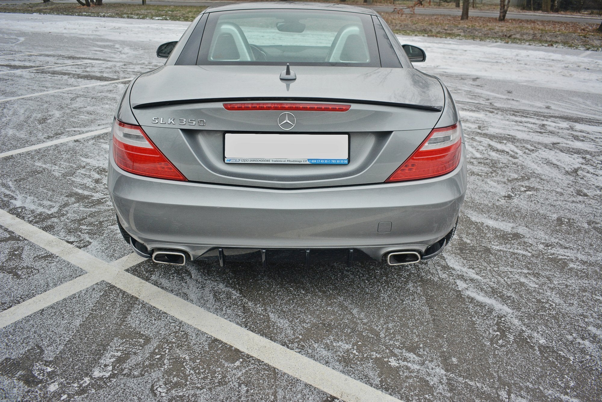 Rear-Side-Splitters-V.1-Mercedes-Benz-SLK-R172---Gloss-Black