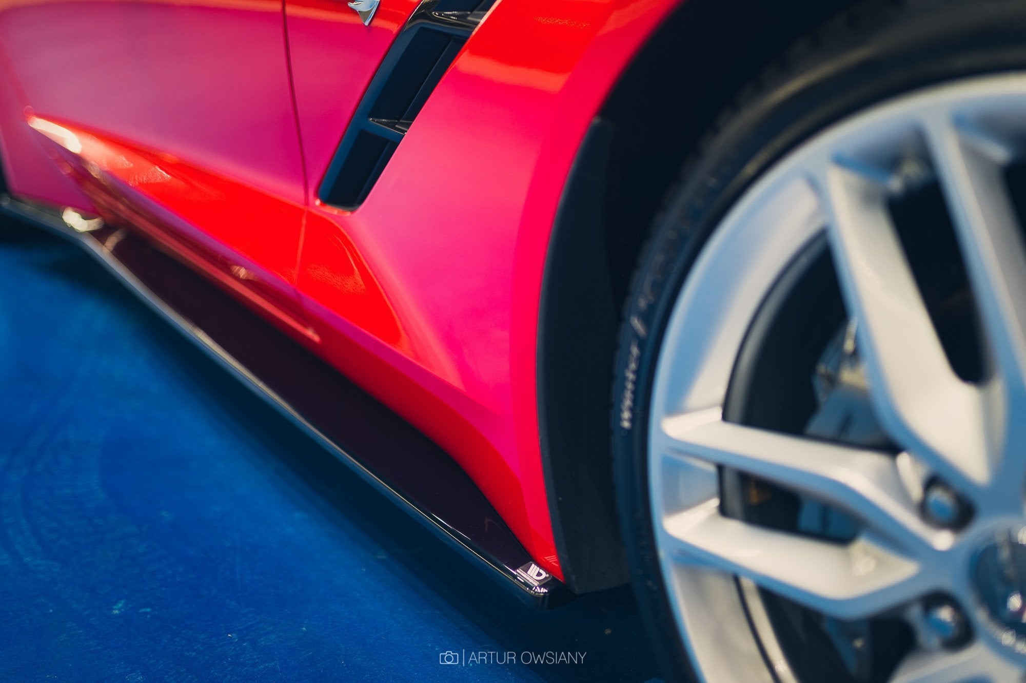 Side-Skirts-Diffusers-Chevrolet-Corvette-C7---Textured