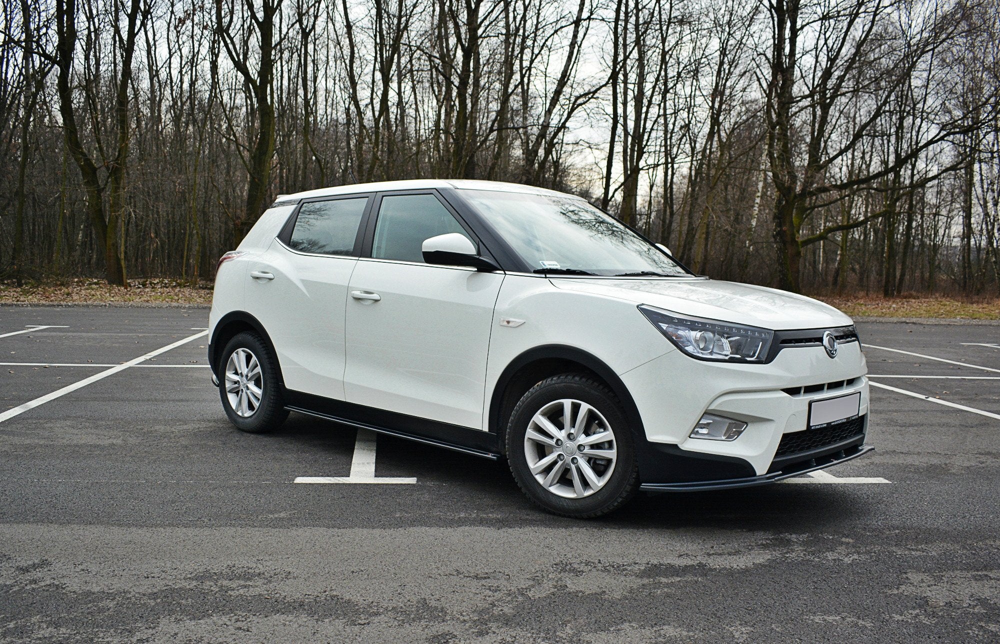 Side-Skirts-Diffusers-Ssangyong-Tivoli---Gloss-Black