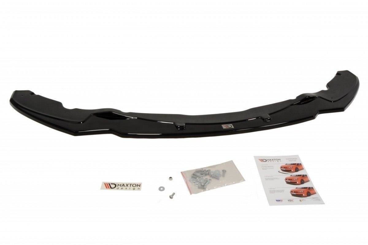 Front-Splitter-V.1-For-BMW-4-F32-M-Pack---Gloss-Black