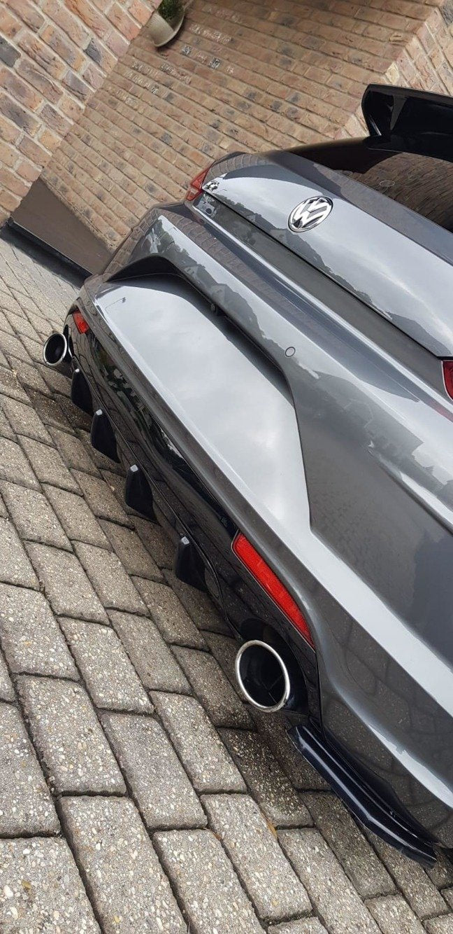 Rear-Valance-Volkswagen-Scirocco-MK.3-R-Facelift---Textured