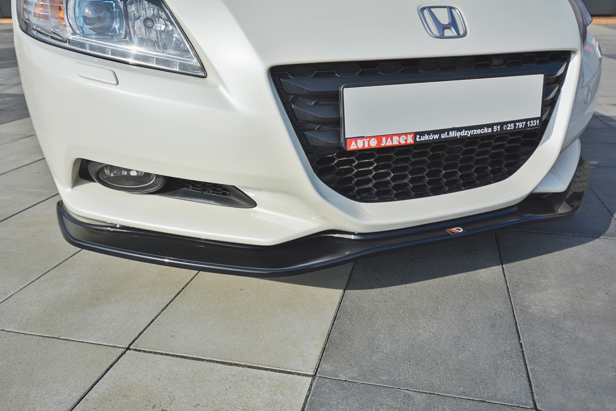 Front-Splitter-V.1-Honda-CR-Z---Gloss-Black