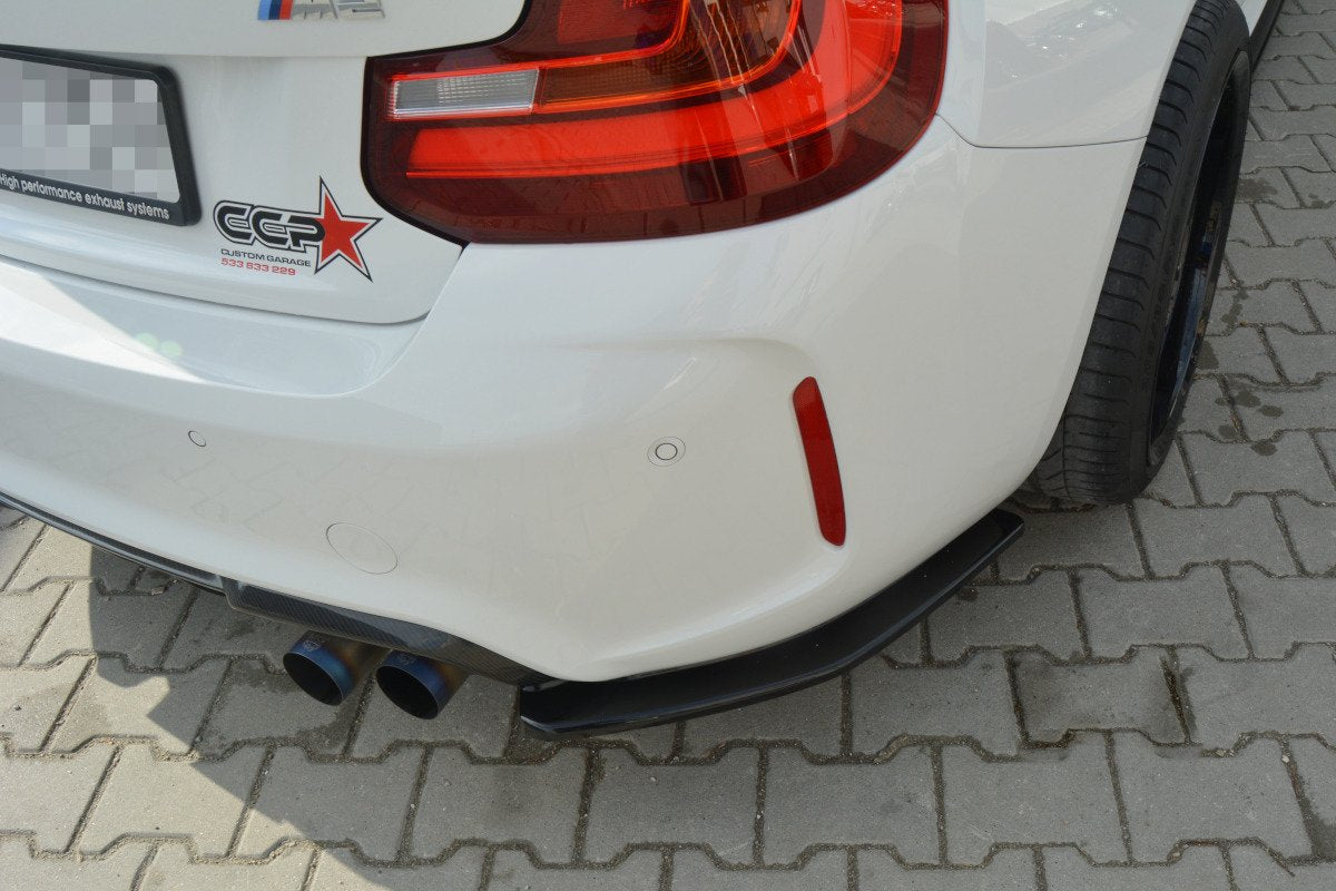 Rear-Side-Splitters-BMW-M2-(F87)-Coupé---Gloss-Black