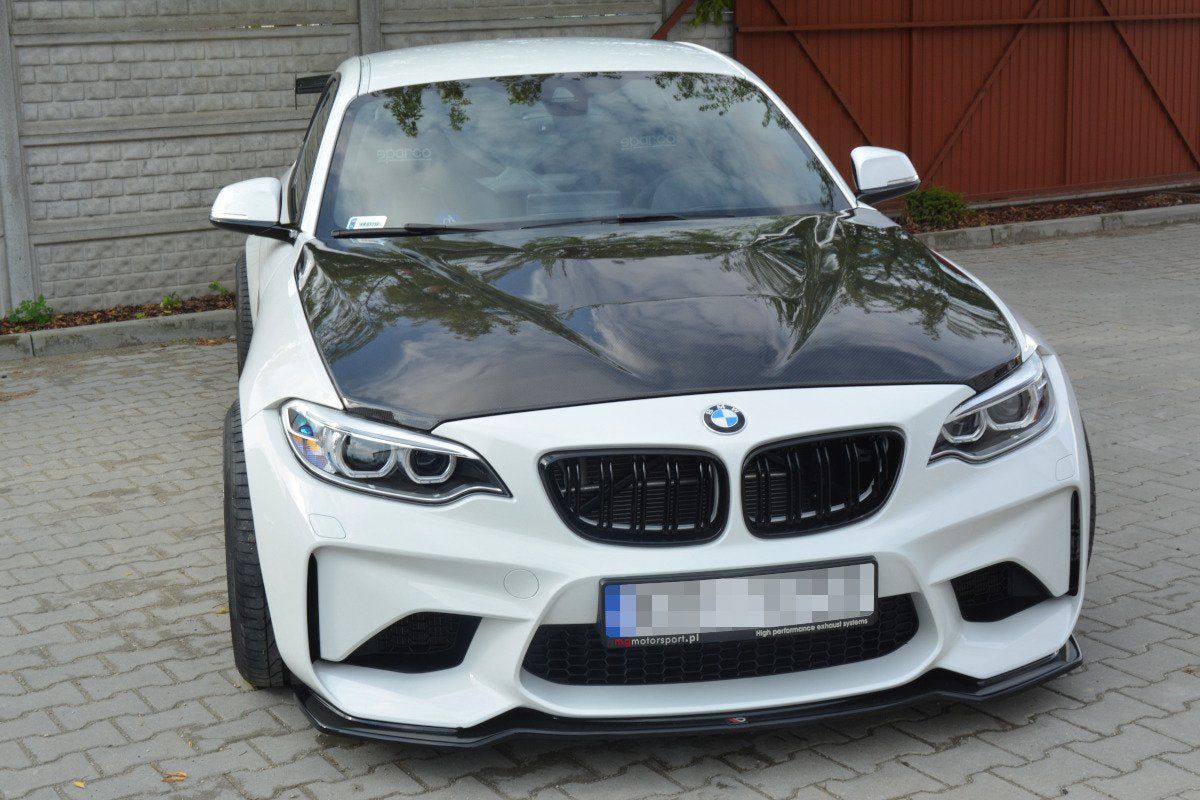 Front-Splitter-BMW-M2-(F87)-Coupé---Gloss-Black