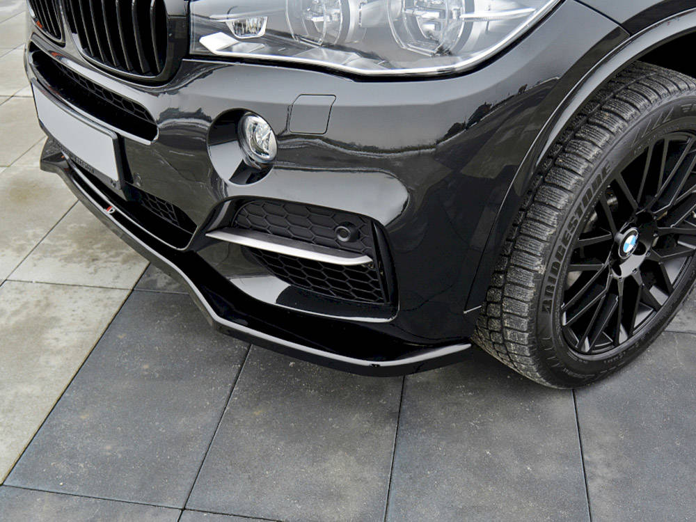 Front-Splitter-V.1-BMW-X5-F15-M-Pack---Gloss-Black