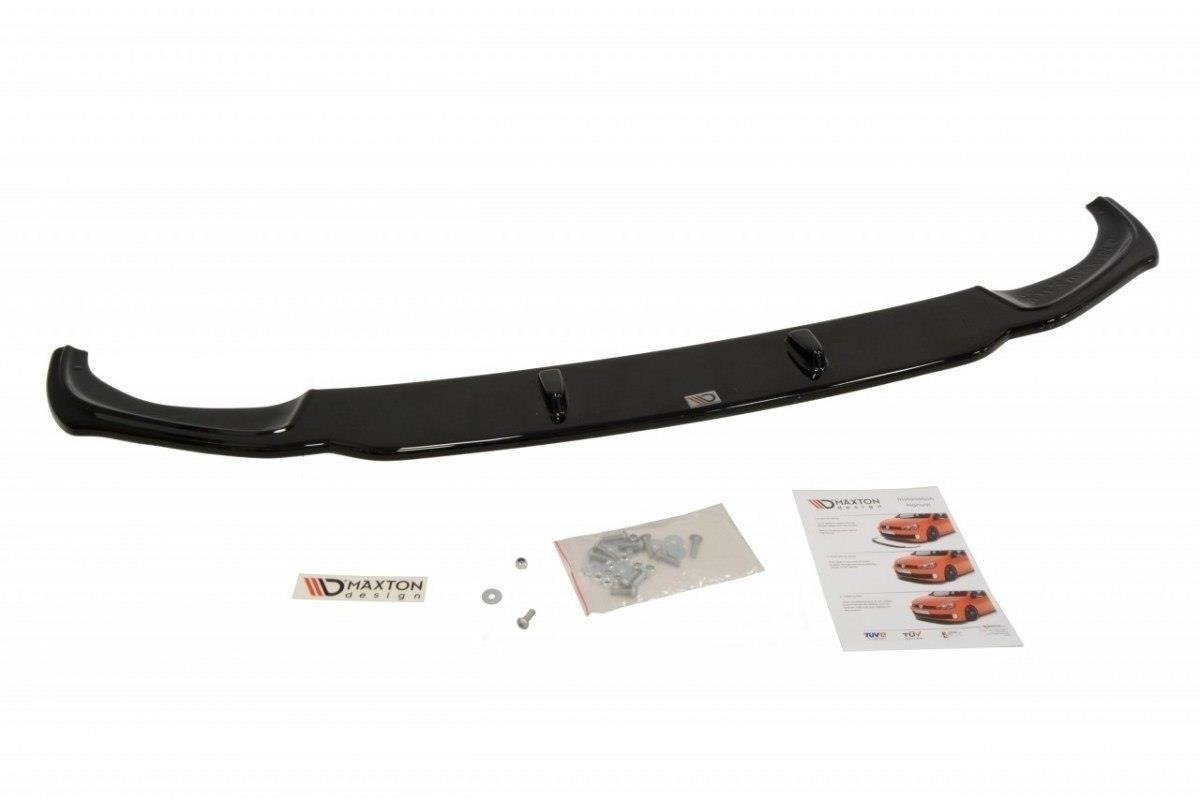 Front-Splitter-For-BMW-X4-M-Pack---Gloss-Black