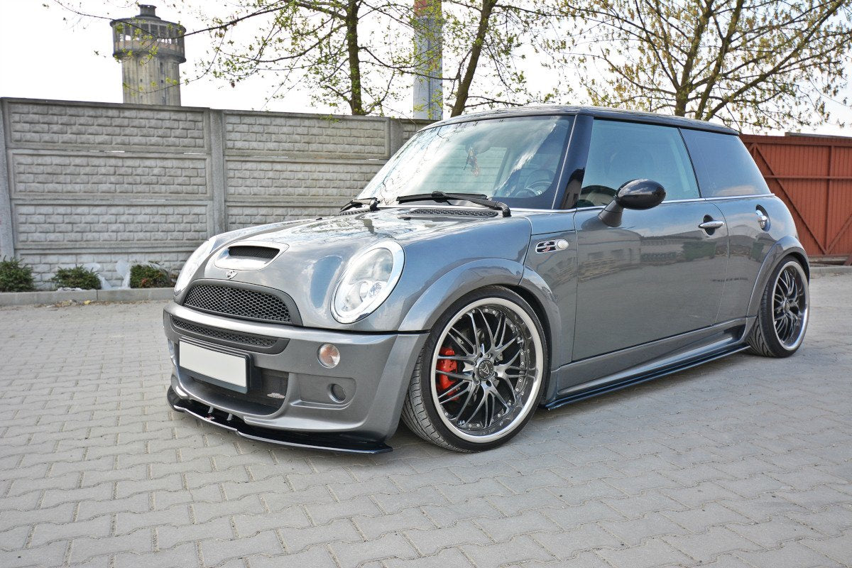 Front-Splitter-Mini-R53-Cooper-S-JCW---Gloss-Black