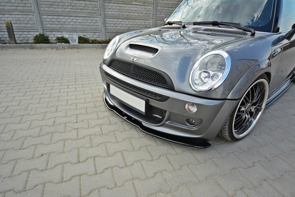 Front-Splitter-Mini-R53-Cooper-S-JCW---Gloss-Black