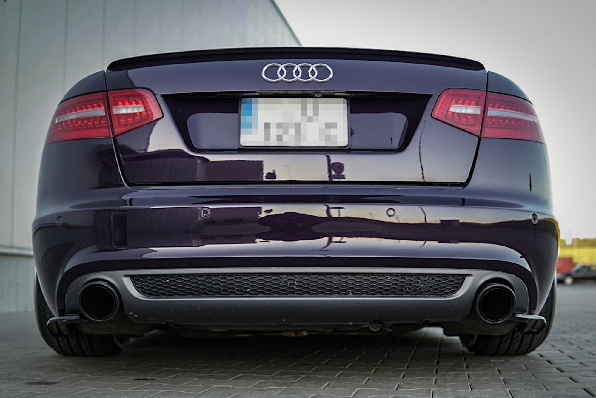 Spoiler-Cap-Audi-A6-S-Line-C6-FL-Sedan---Gloss-Black