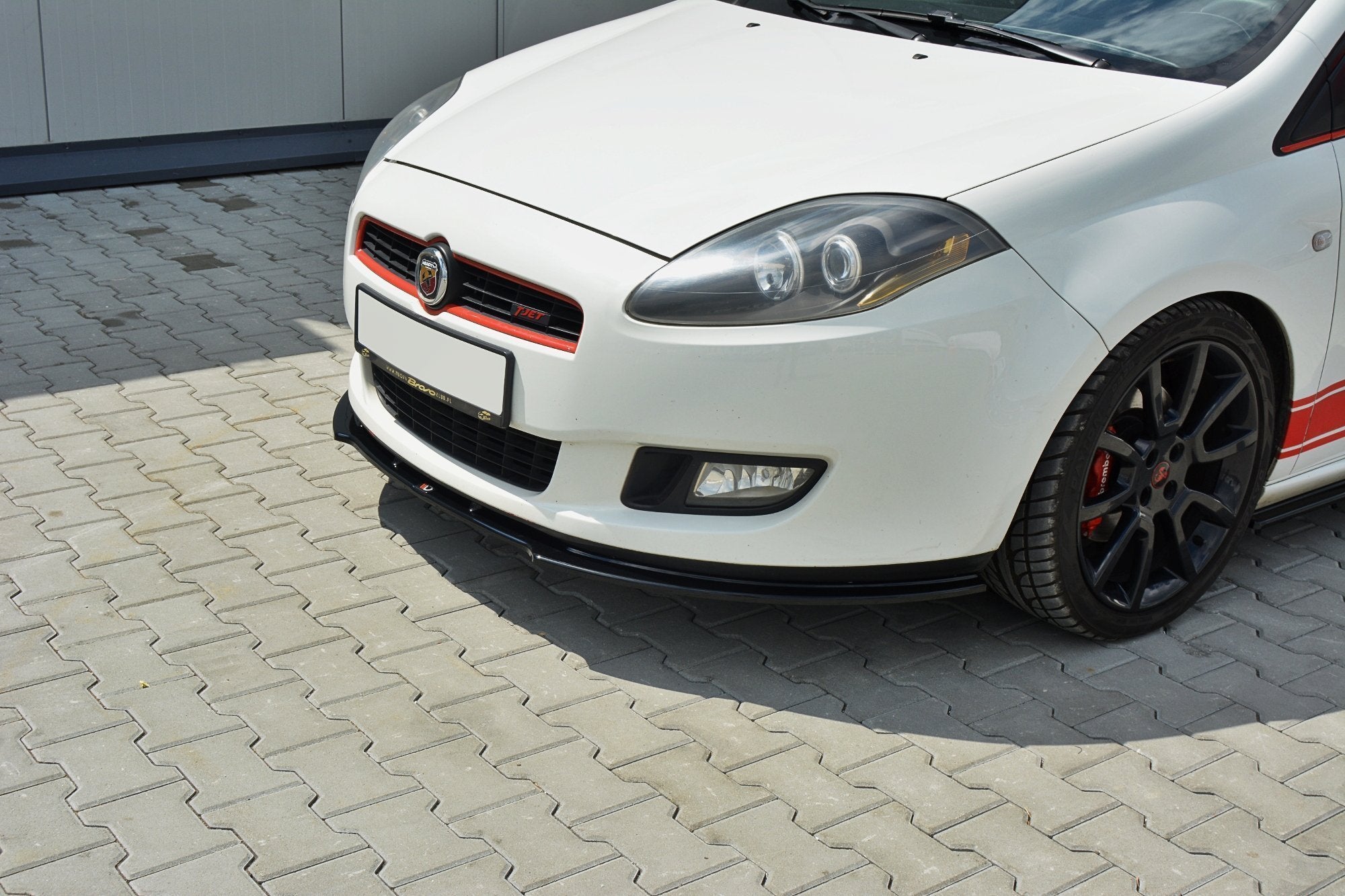 Front-Splitter-Fiat-Bravo-MK-2-Sport---Gloss-Black