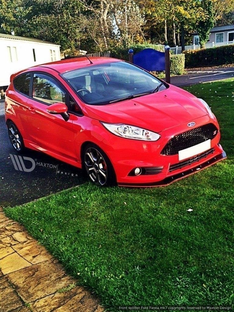 Front-Splitter-V.1-Ford-Fiesta-ST-MK7-FL---Gloss-Black
