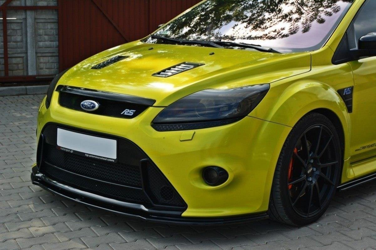 Front-Splitter-V.2-Ford-Focus-RS-MK2---Gloss-Black