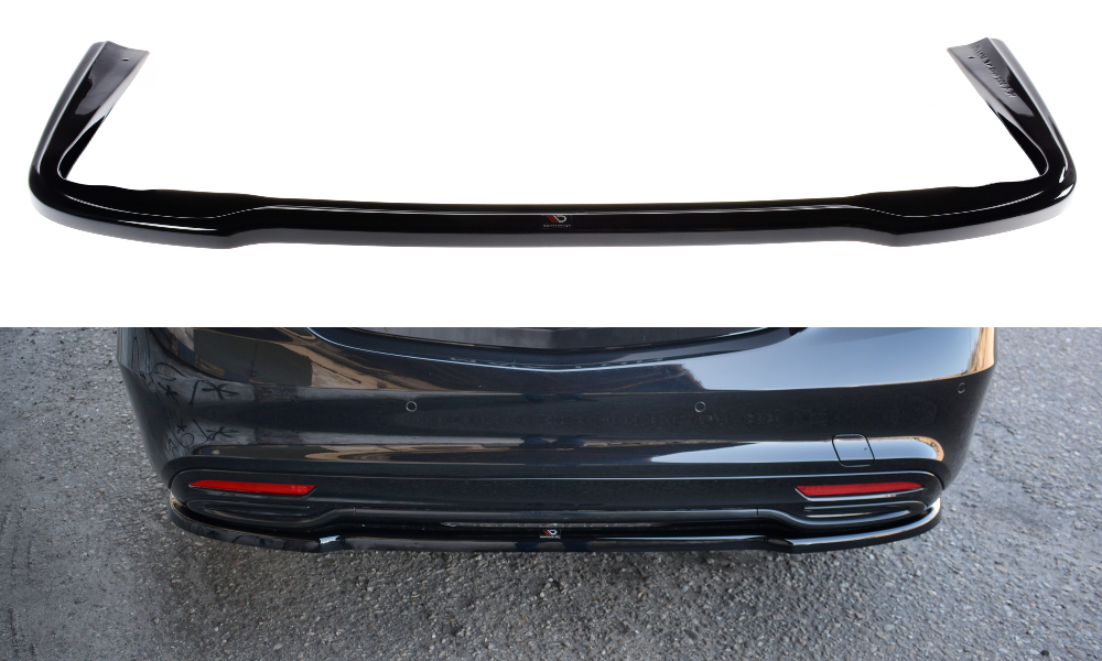 Central-Rear-Splitter-Mercedes-Benz-S-CLass-AMG-Line-W222-GB