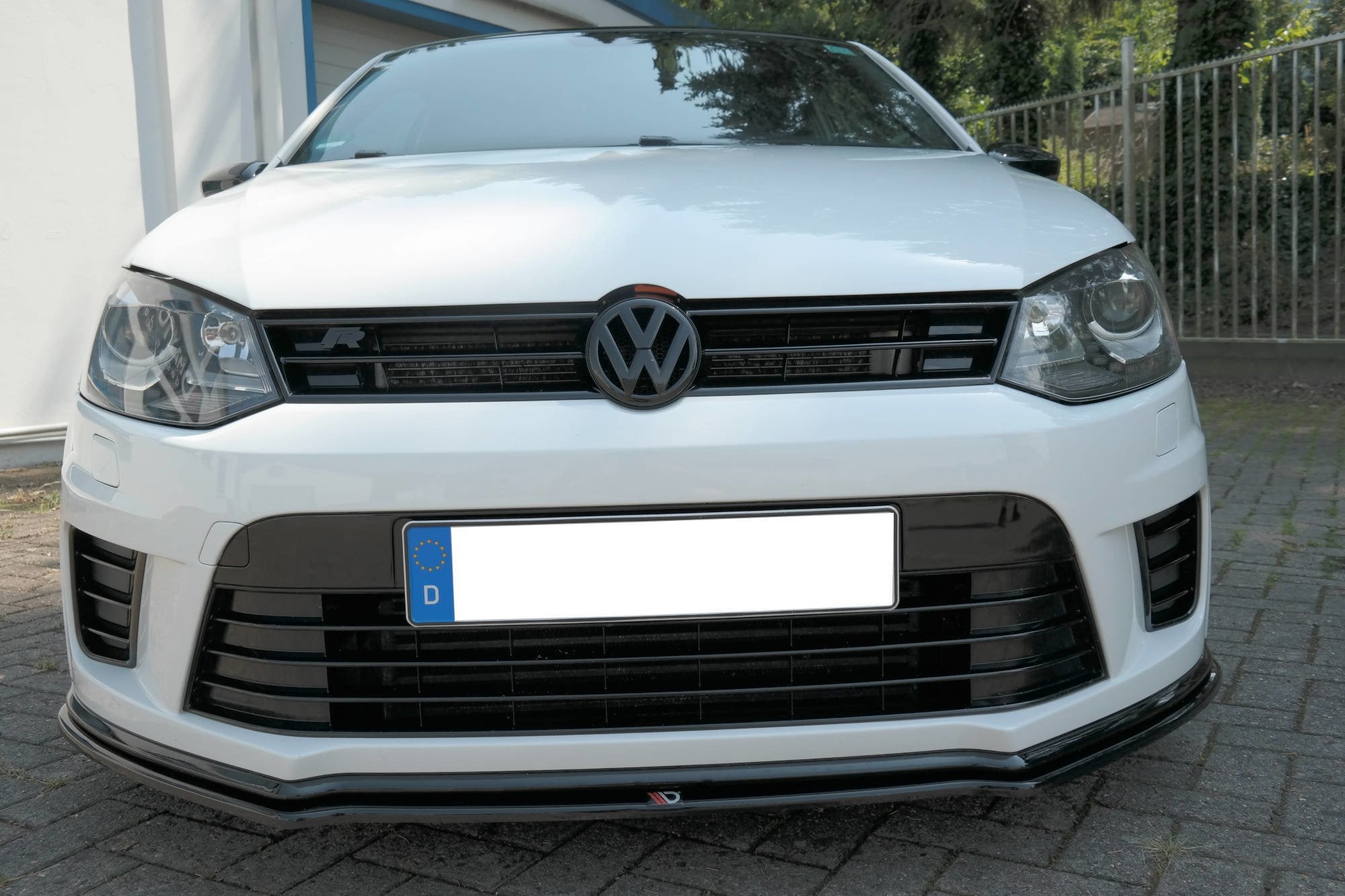 Front-Splitter-Volkswagen-Polo-MK5-R-WRC---Gloss-Black