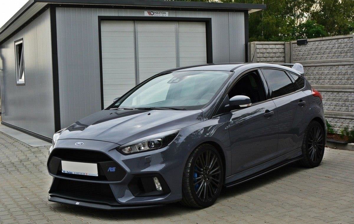 Front-Splitter-V.2-Ford-Focus-RS-MK3---Gloss-Black