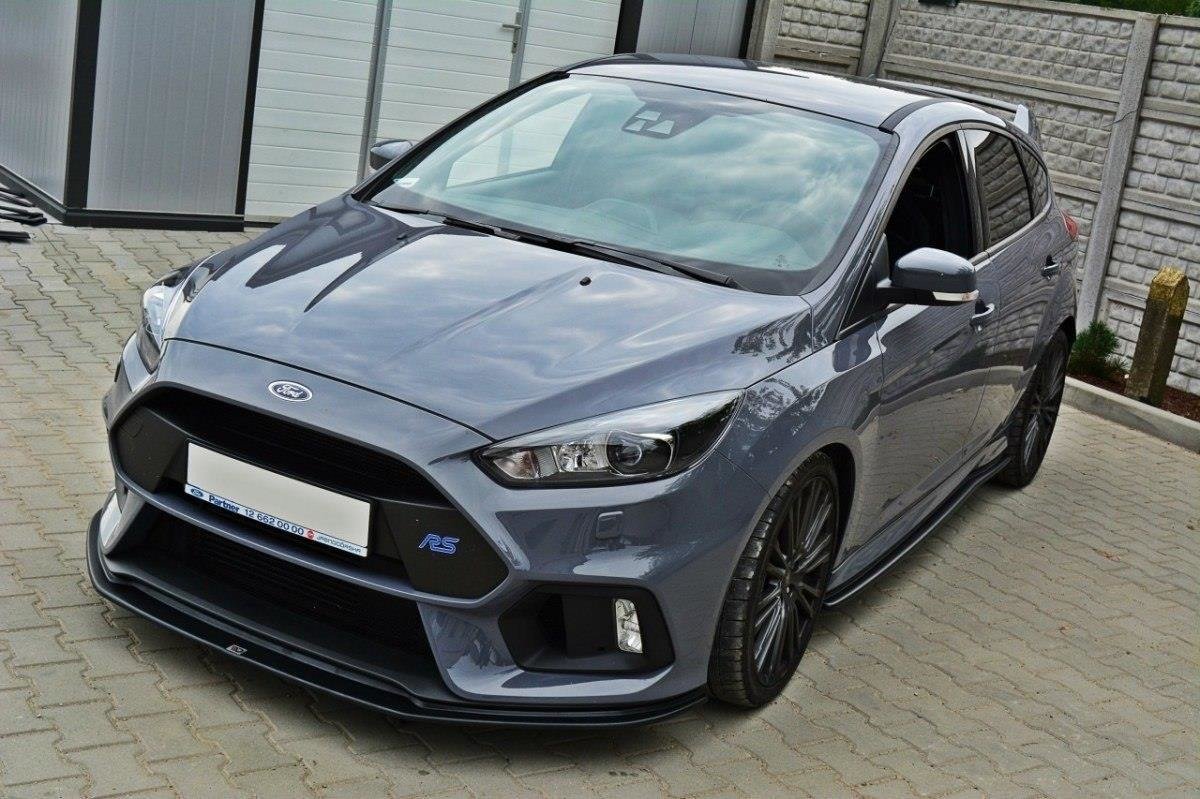 Front-Splitter-V.3-Ford-Focus-RS-MK3---Gloss-Black