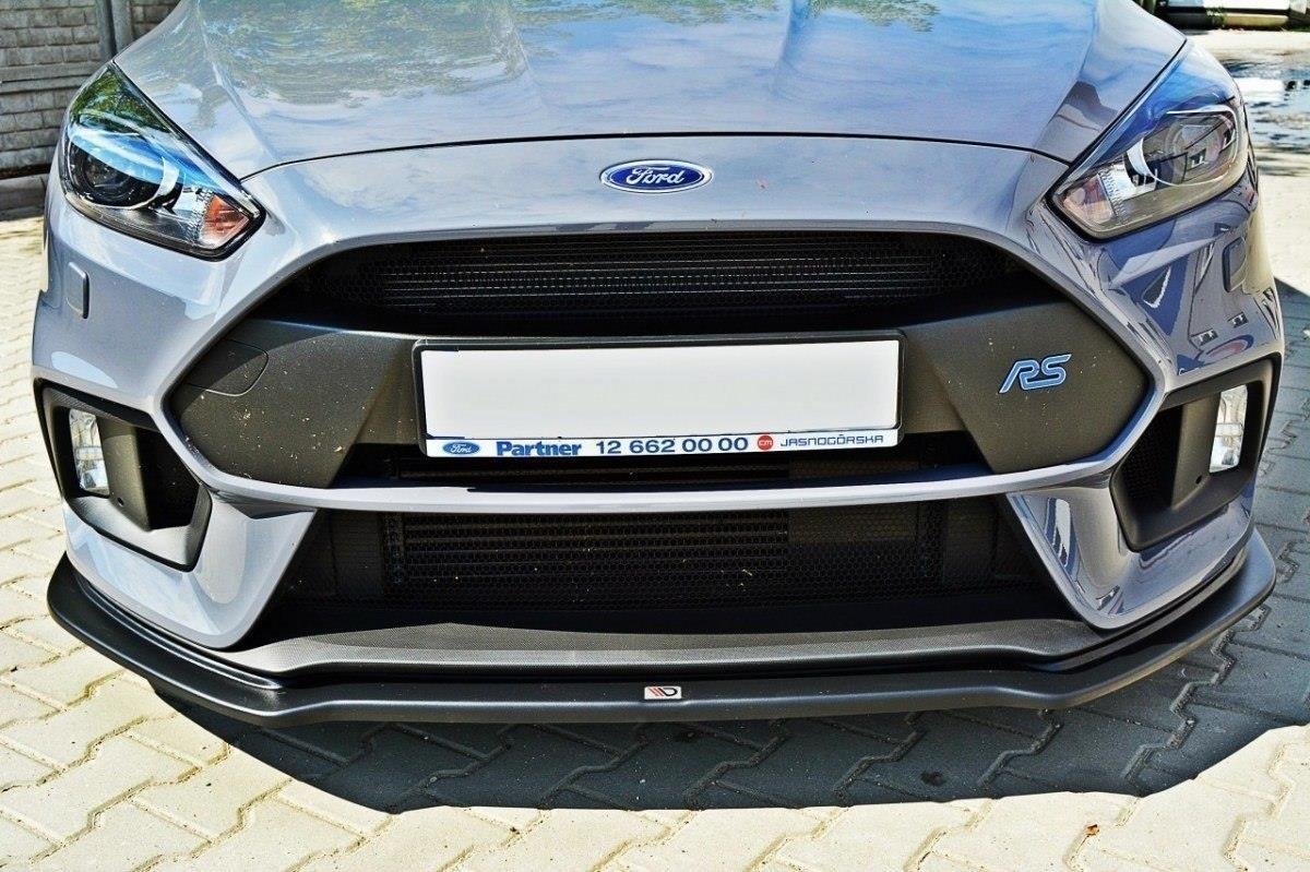 Front-Splitter-V.4-Ford-Focus-RS-MK3---Gloss-Black