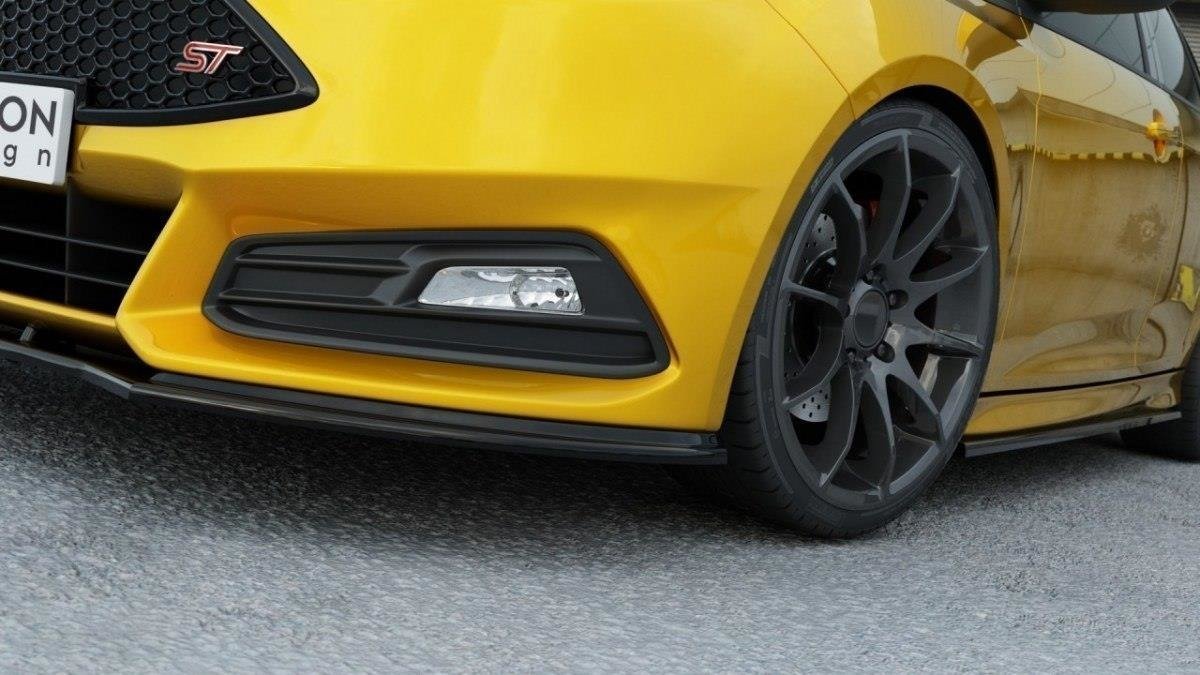 Front-Splitter-V.1-Ford-Focus-ST-MK3-FL---Gloss-Black