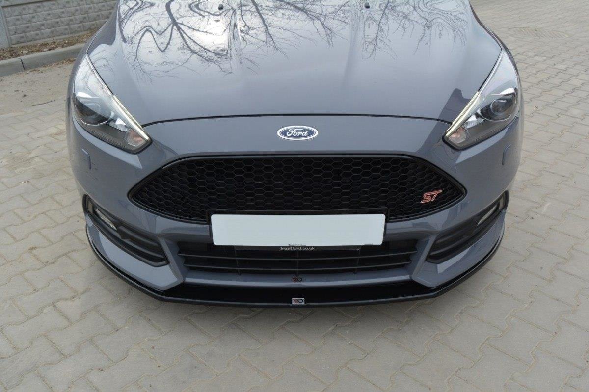 Front-Splitter-V.2-Ford-Focus-ST-MK3-FL---Gloss-Black