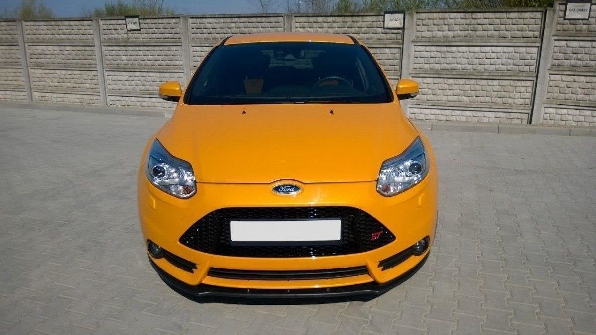 Front-Splitter-V.1-Ford-Focus-ST-MK3---Gloss-Black