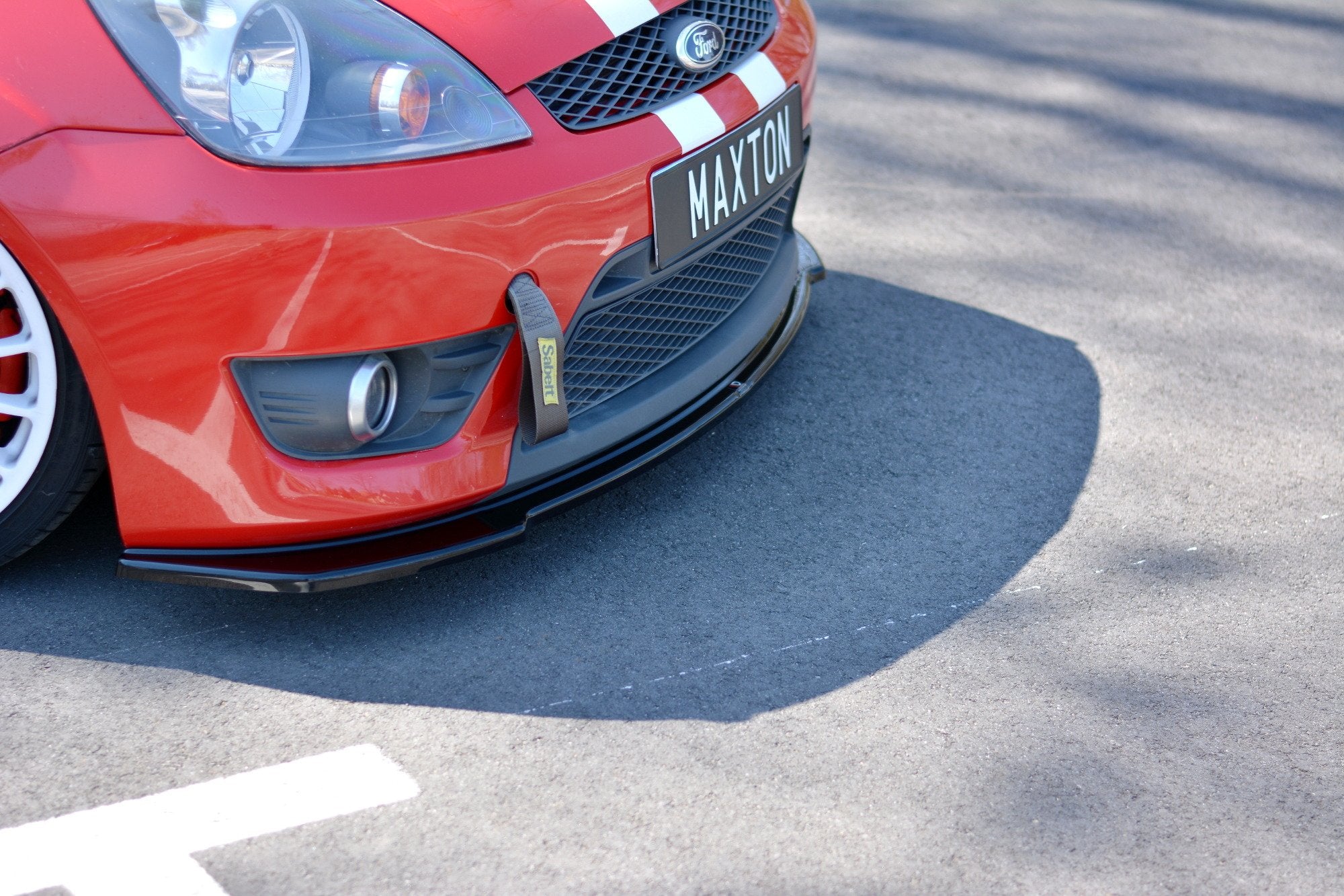 Front-Splitter-V.2-Ford-Fiesta-ST-MK6---Gloss-Black