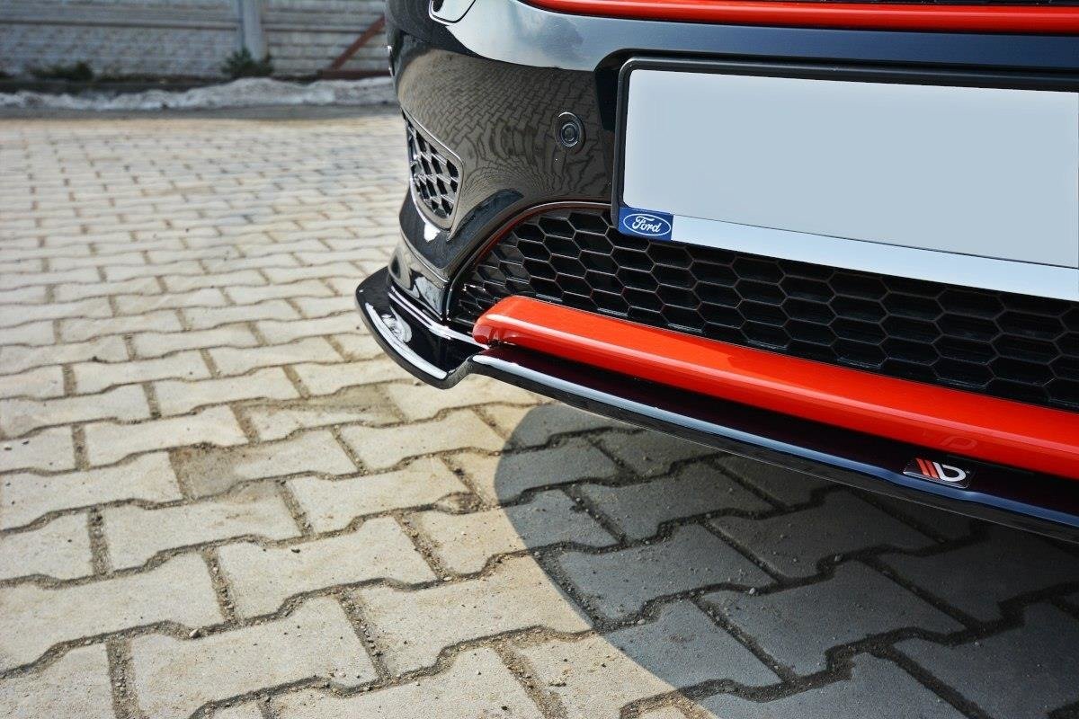 Front-Splitter-V.2-Ford-Focus-ST-Line-MK3-FL---Gloss-Black