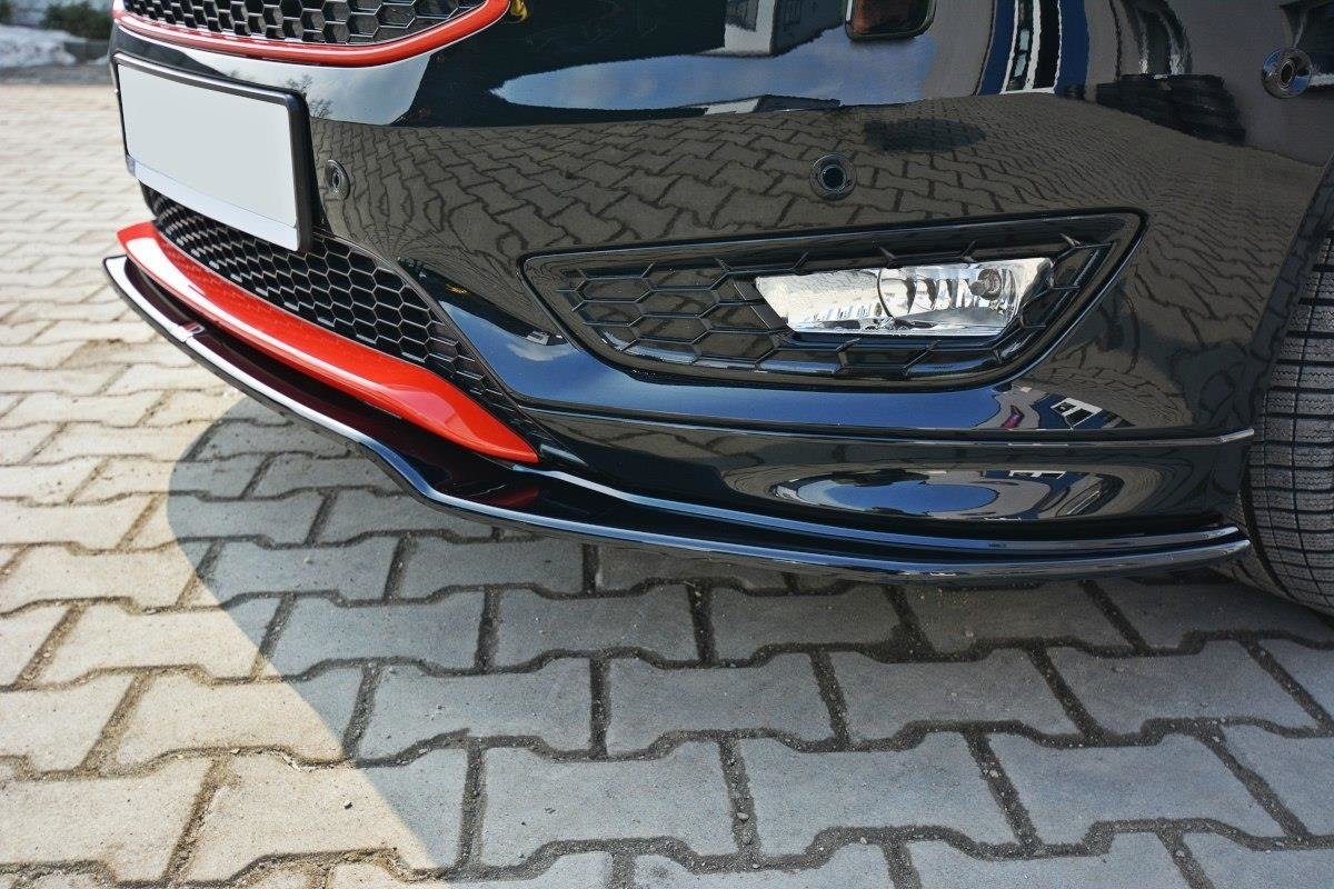 Front-Splitter-V.2-Ford-Focus-ST-Line-MK3-FL---Gloss-Black