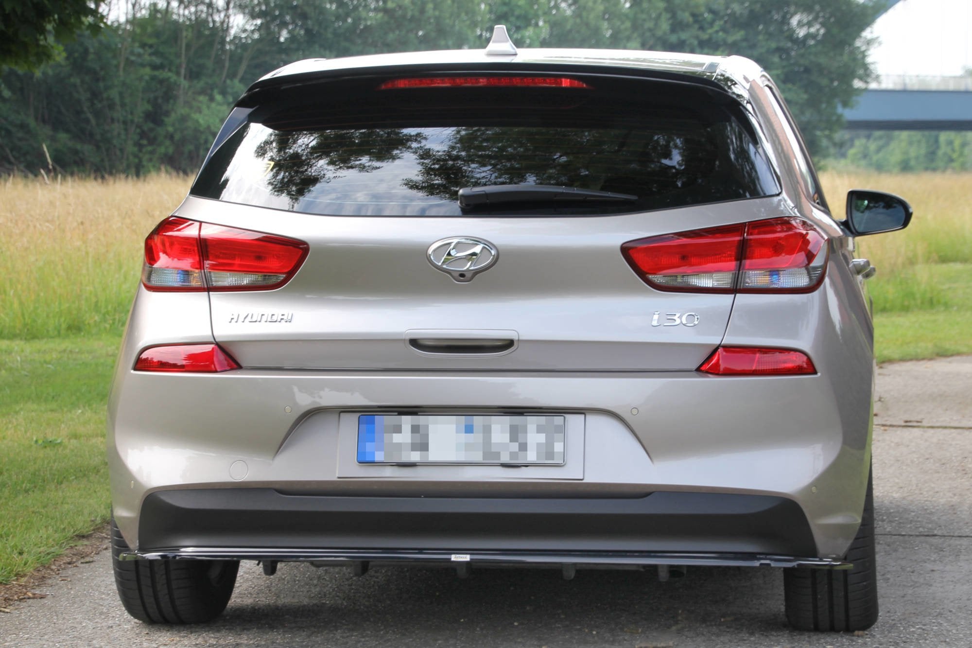 Spoiler-Extension-Hyundai-I30-MK3-Hatchback---Gloss-Black