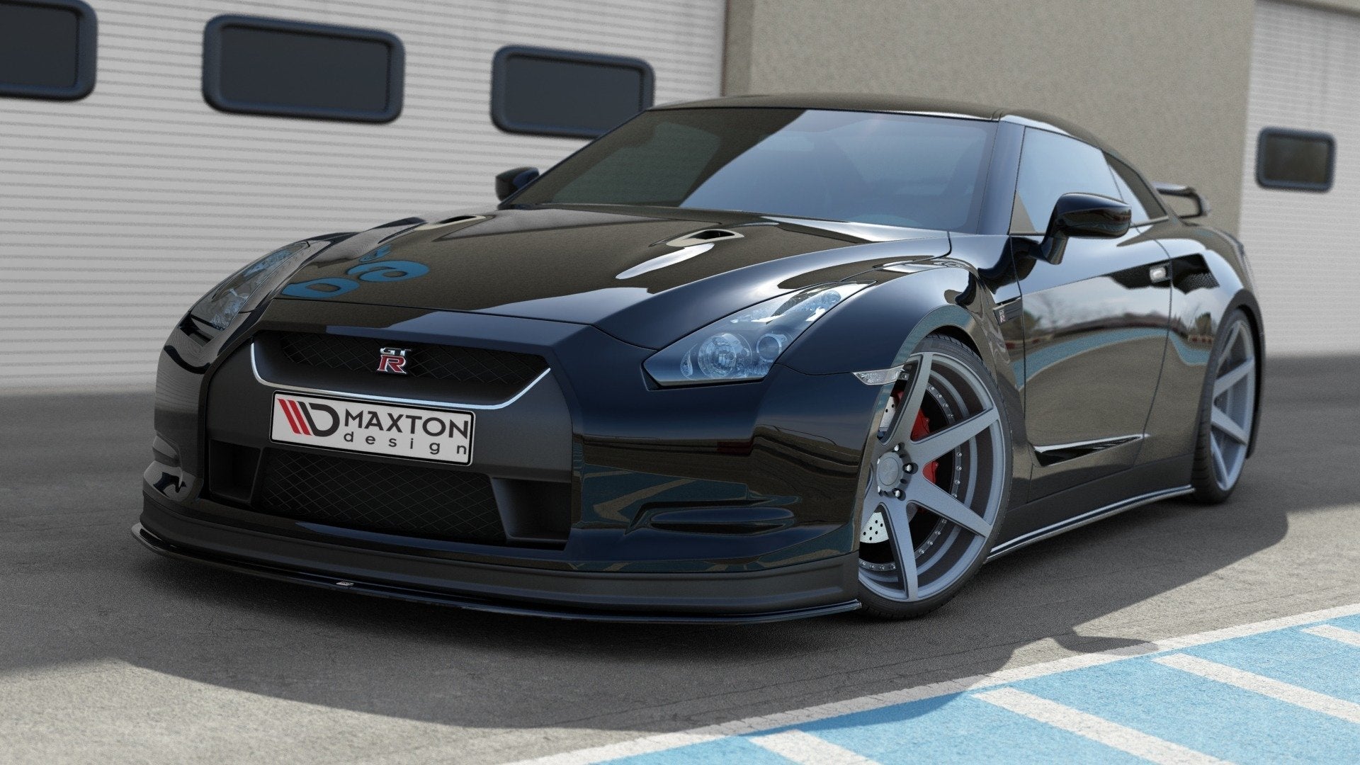 Front-Splitter-V.2-Nissan-GT-R-Preface-Coupe-(R35-Series)-GB