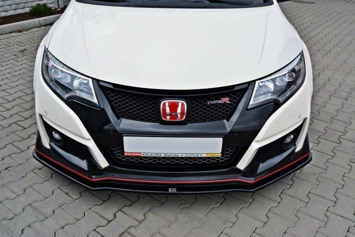 Front-Splitter-V.1-Honda-Civic-Ix-Type-R---Gloss-Black