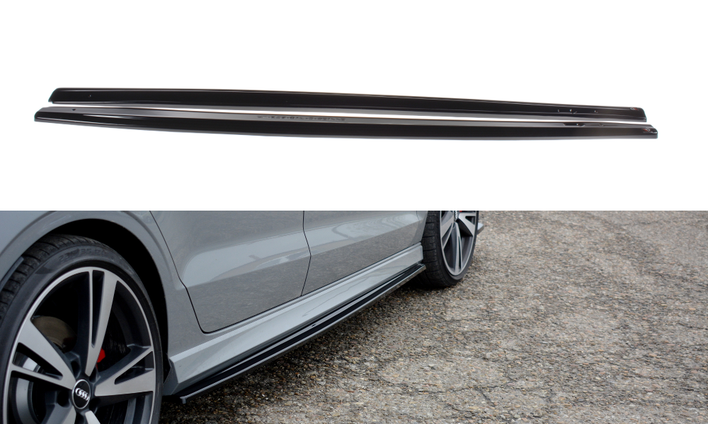 Side-Skirts-Diffusers-Audi-RS3-8V-FL-Sedan---Gloss-Black