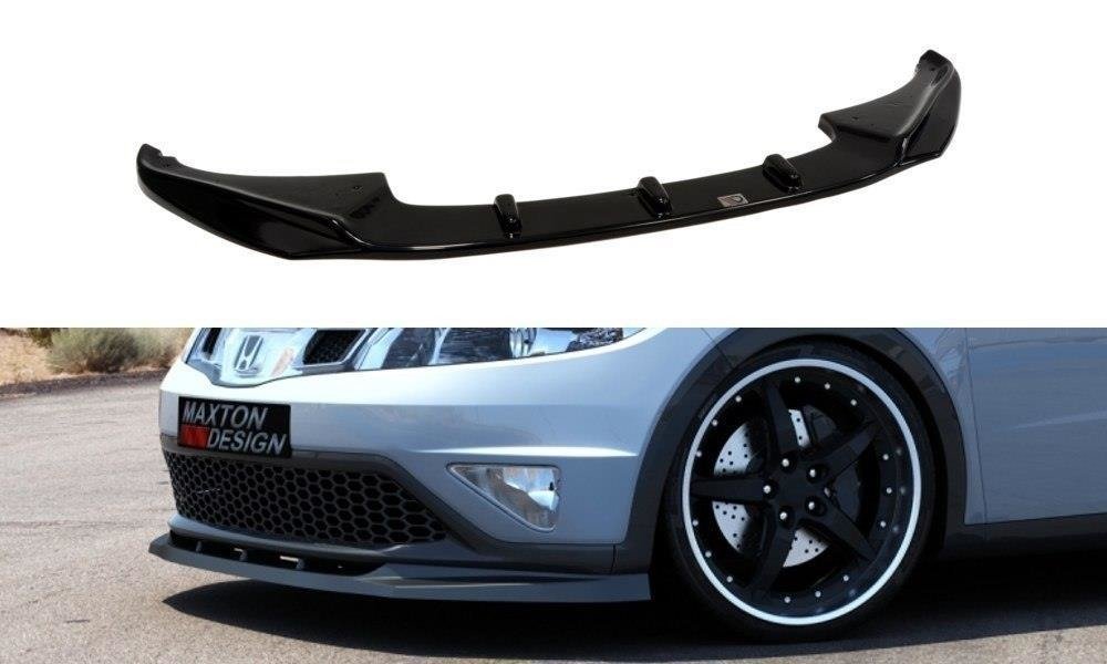 Front-Splitter-Honda-Civic-MK8-(Facelift)---Gloss-Black