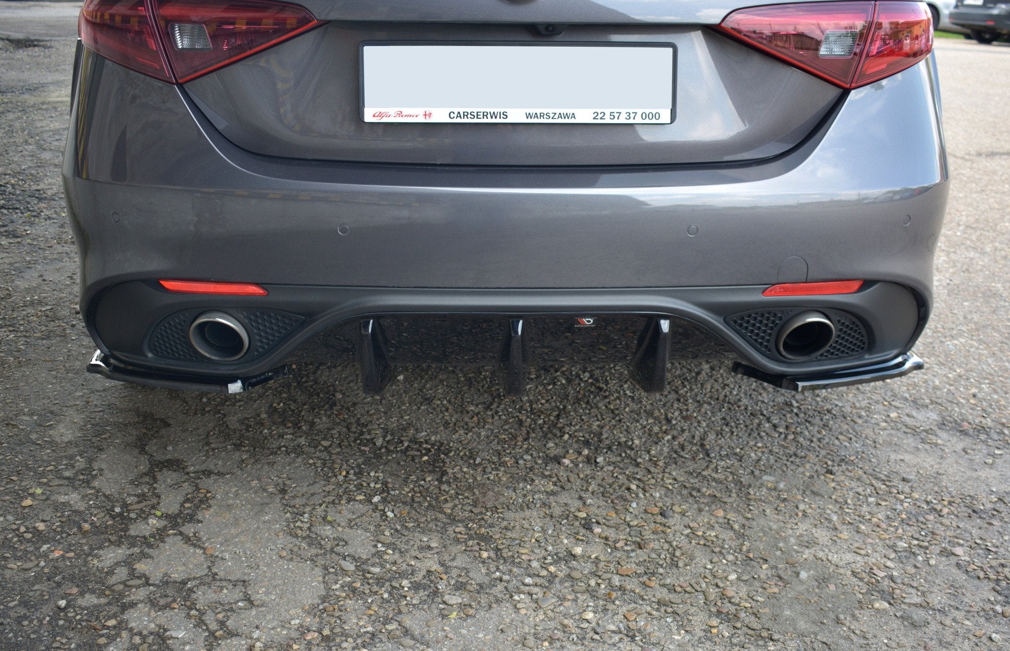 Rear-Valance-Alfa-Romeo-Giulia-Veloce---Gloss-Black