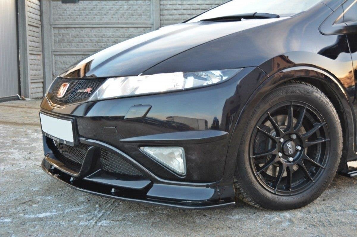Front-Splitter-Honda-Civic-VIII-Type-R-Gp---Gloss-Black