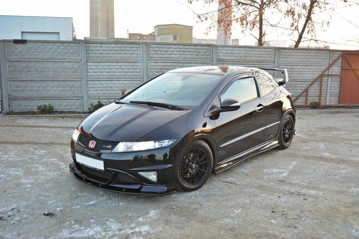 Front-Splitter-Honda-Civic-VIII-Type-R-Gp---Gloss-Black